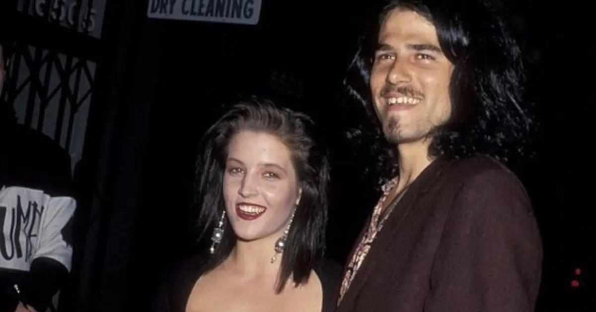Lisa Marie Presley and Danny Keough.