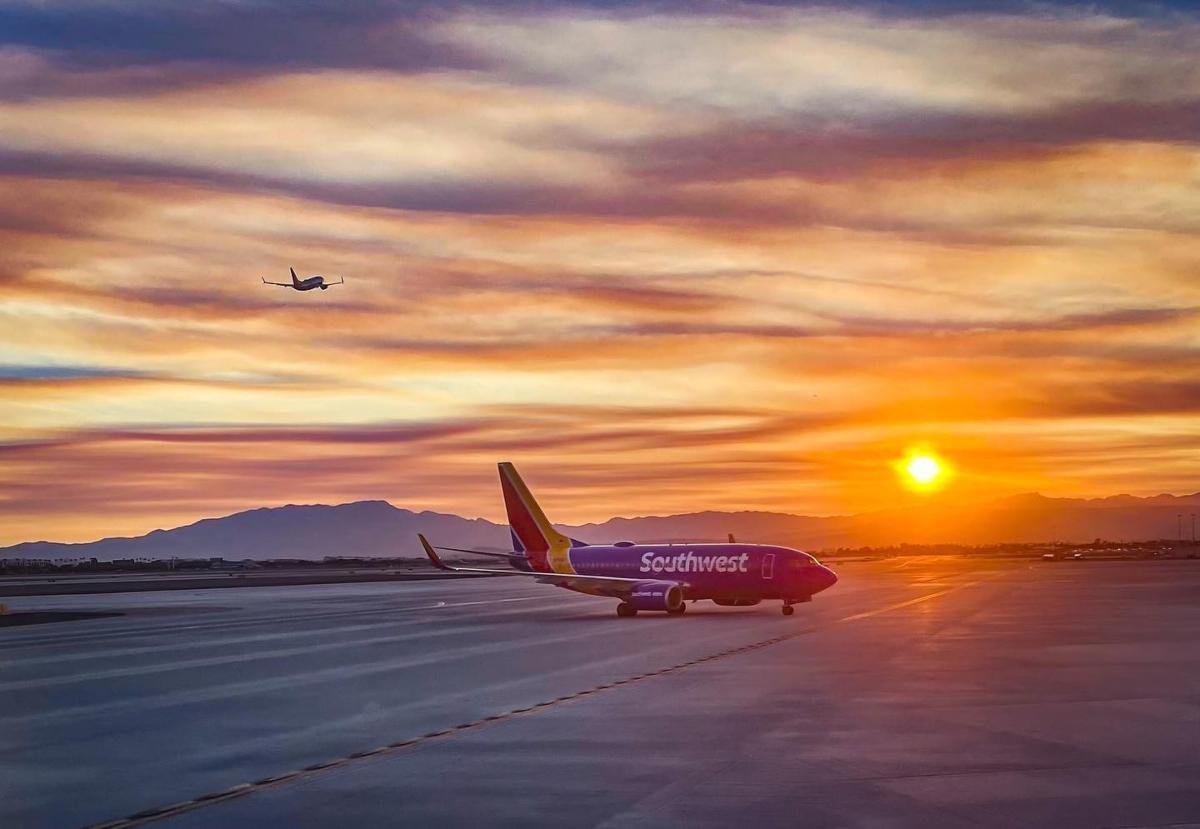 Southwest Airlines plane on a runway